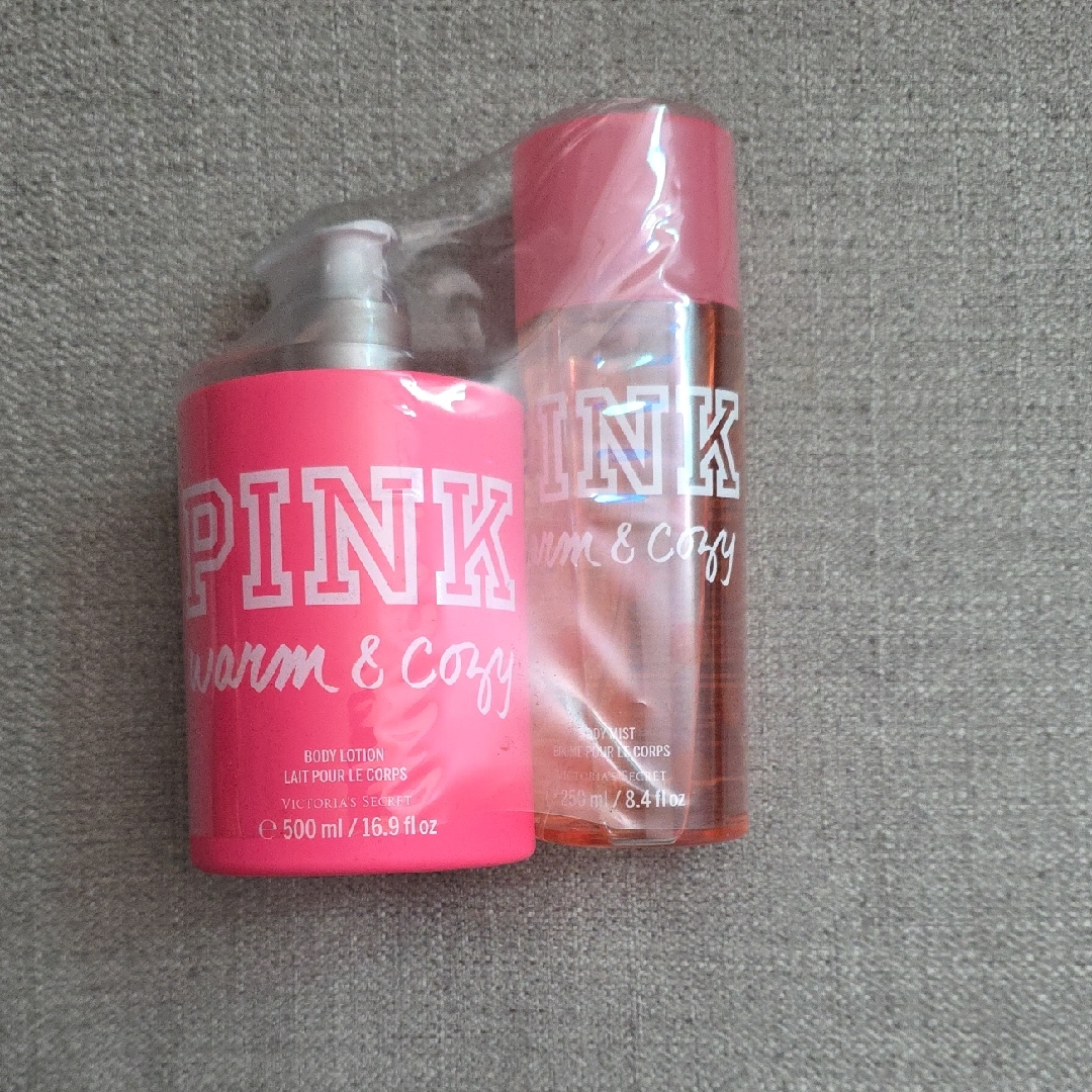 Pink Warm & Cozy Body Lotion And Mist Set